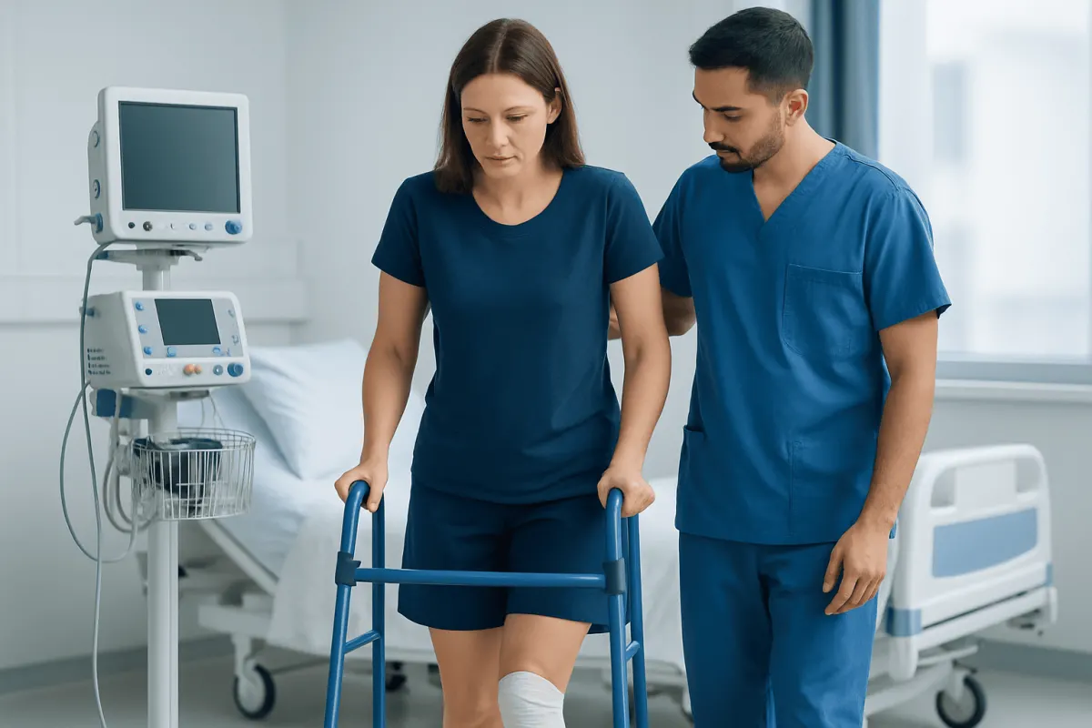 Walking After Surgery: What to Expect — aesthetic foot surgery recovery