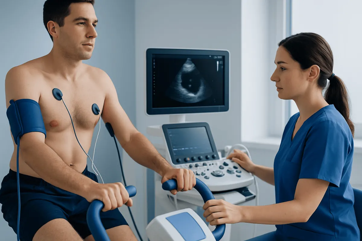 What a stress echocardiogram shows — nuclear stress test vs stress echocardiogram