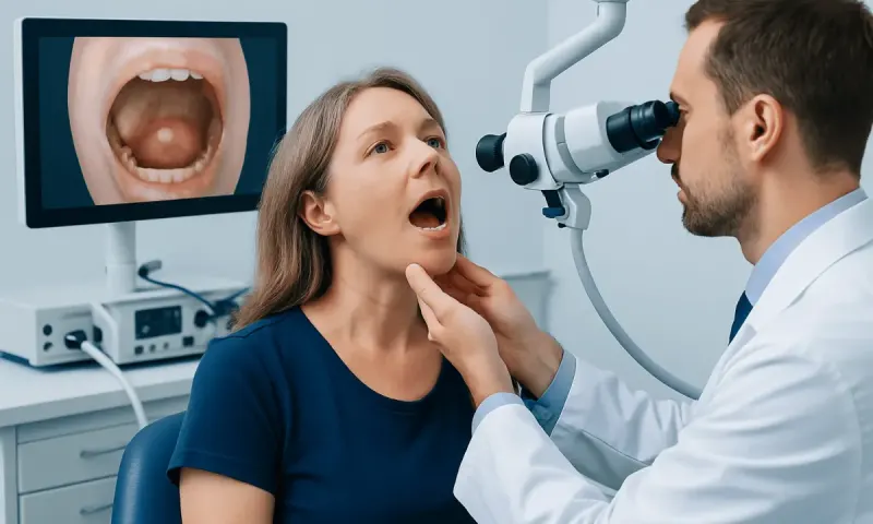 What a Tonsil Cyst May Feel or Look Like — tonsil cyst