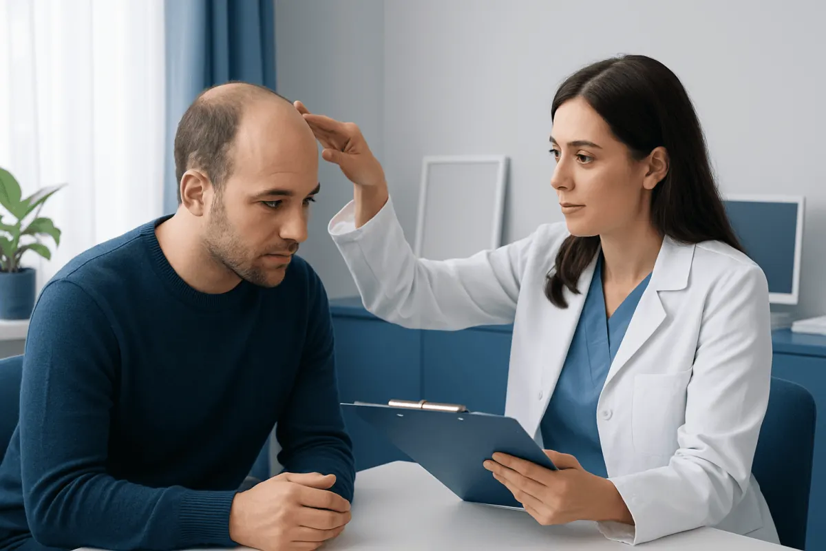 What affects coverage and visual fullness — 2500 grafts hair transplant