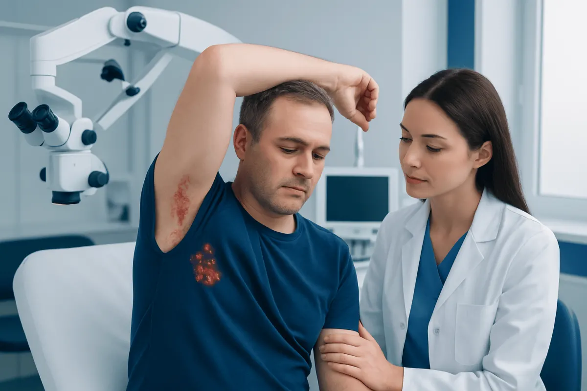 What an Underarm Herpes Rash May Feel and Look Like — herpes in underarm