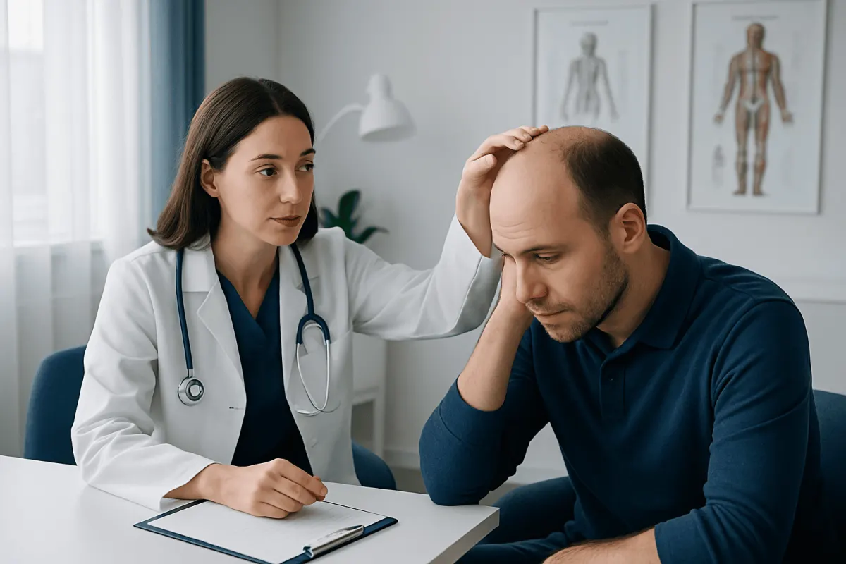 What are the big 3 for thinning hair? — what lack of vitamins causes hair loss