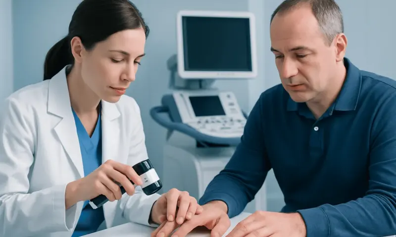 What are the early signs of melanoma under the nail? — skin cancer melanoma on the fingernail
