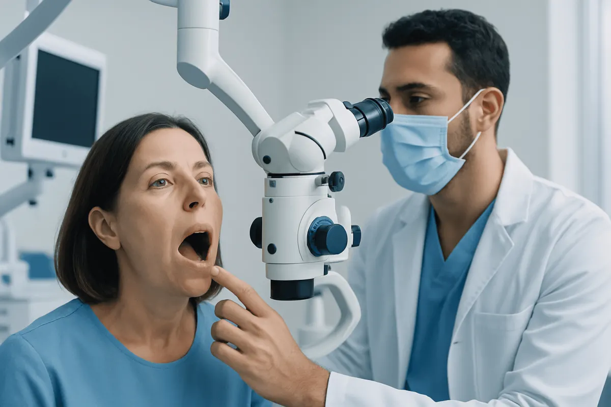 What Are the Early Stage Symptoms of Mouth Cancer? — gum cancer symptoms