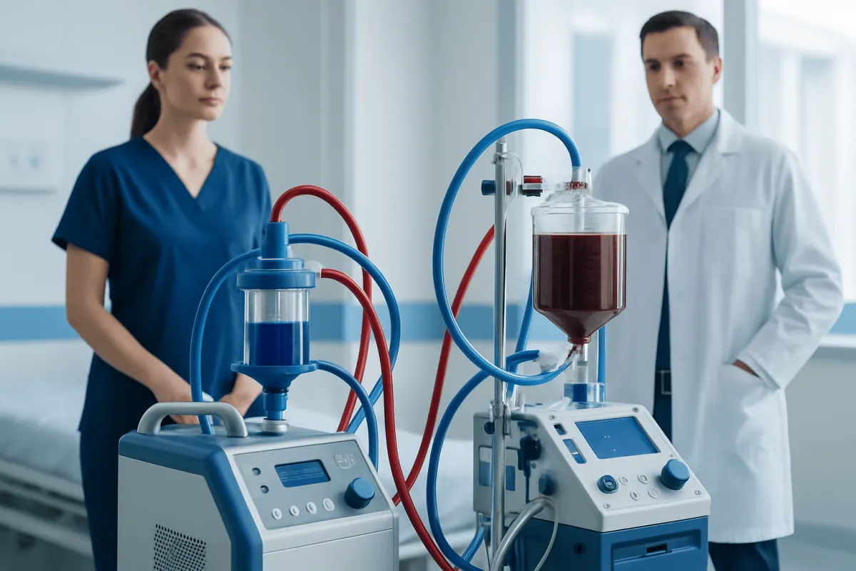 What are the key differences between ECMO and heart-lung bypass? — ecmo vs heart lung bypass