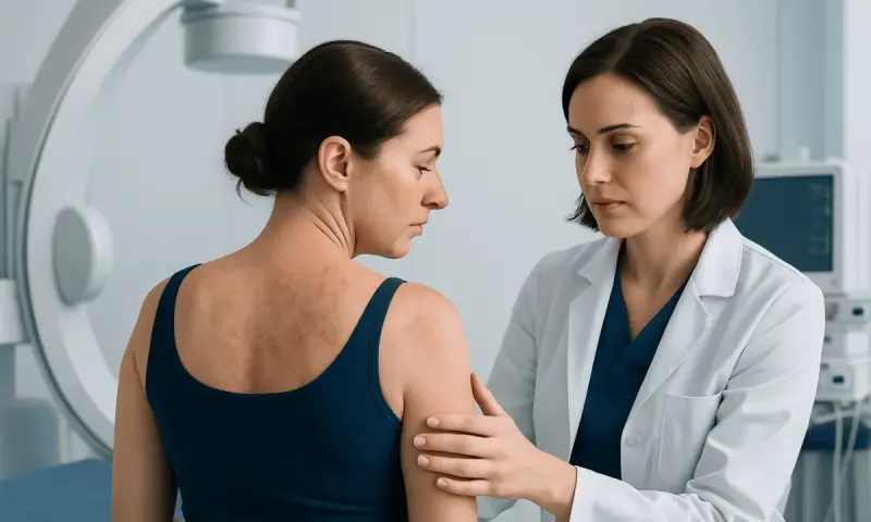 What chlorine rash looks and feels like — chlorine rash