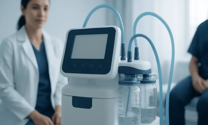 Medical device used in liposuction procedures at Acibadem Hospitals.