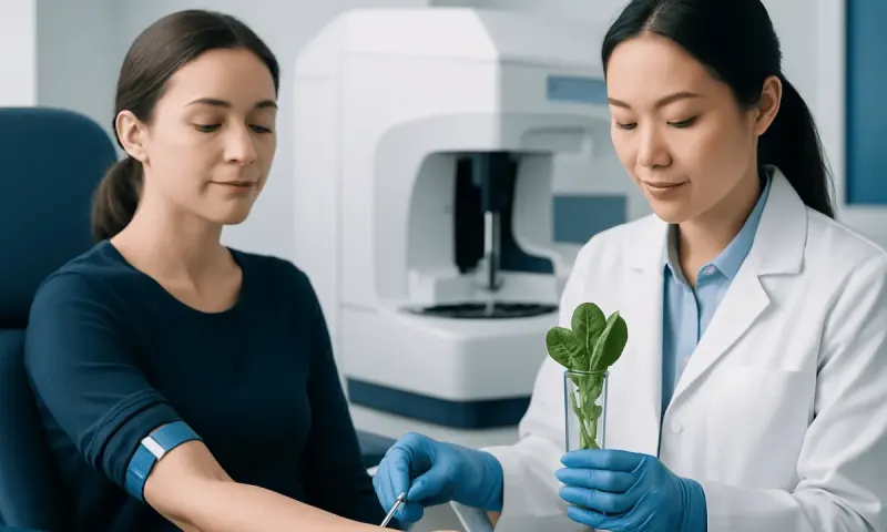 What does a potassium blood test measure? — spinach high in potassium
