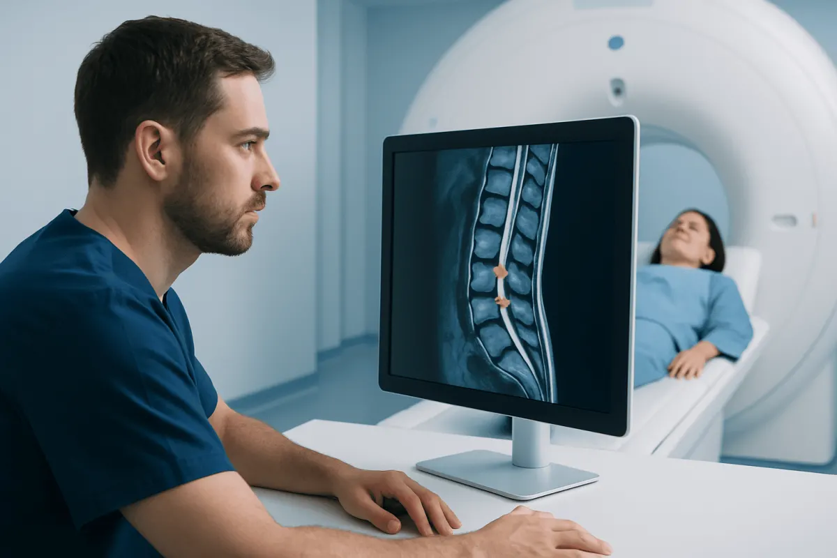 What does cancer look like on the MRI spine? — cancer spots on spine mri