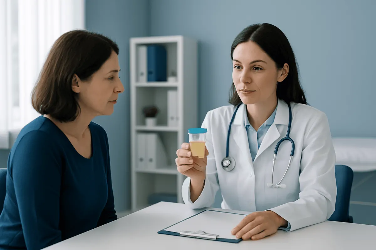 What does it mean when a urine test comes back abnormal? — blood ua abnormal