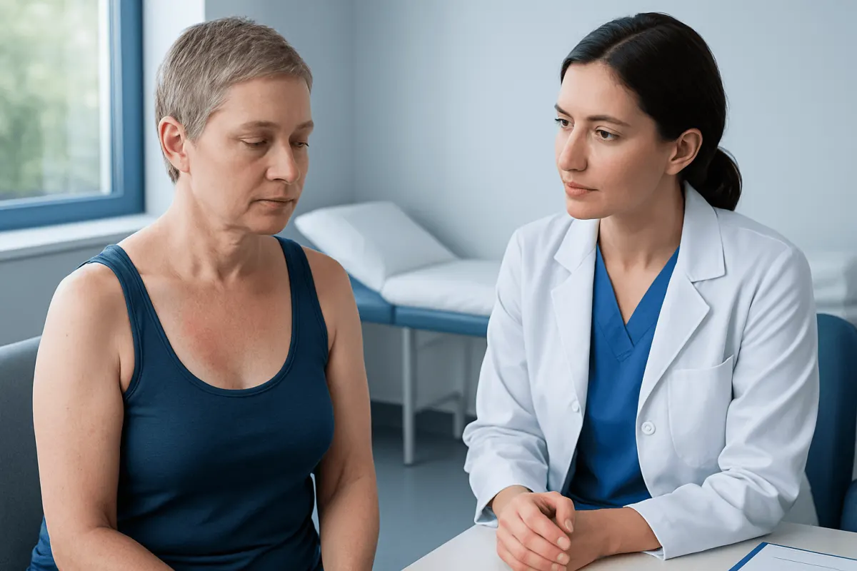 What Does Skin Look Like After Radiation Therapy? — skin after radiation treatment