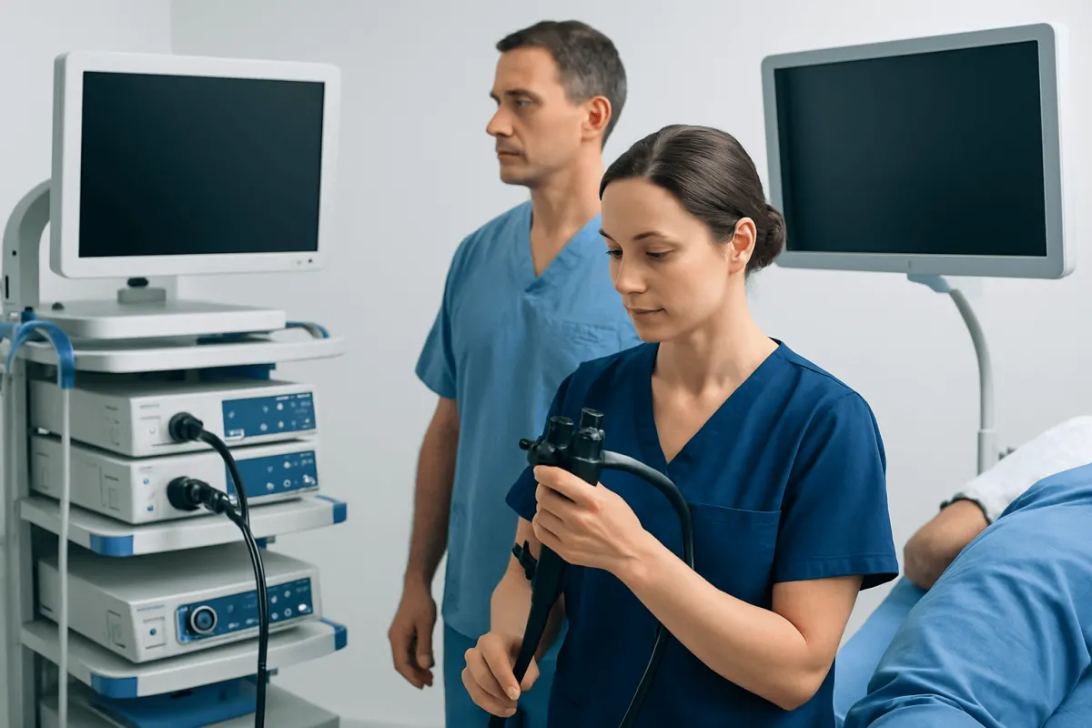 What each test looks at — sigmoidoscopy vs colonoscopy