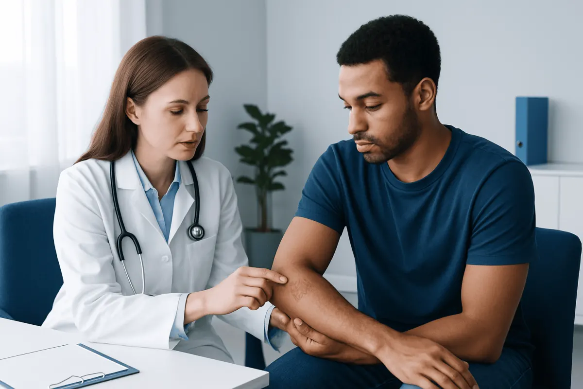 What Eczema Usually Looks and Feels Like — seborrheic dermatitis vs eczema