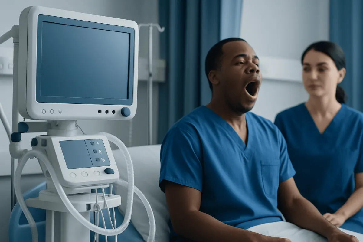What happens during a yawn — why do we yawn