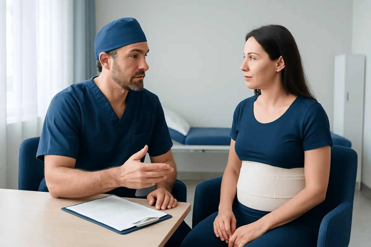 What Happens During and Immediately After Surgery — tummy tuck recovery