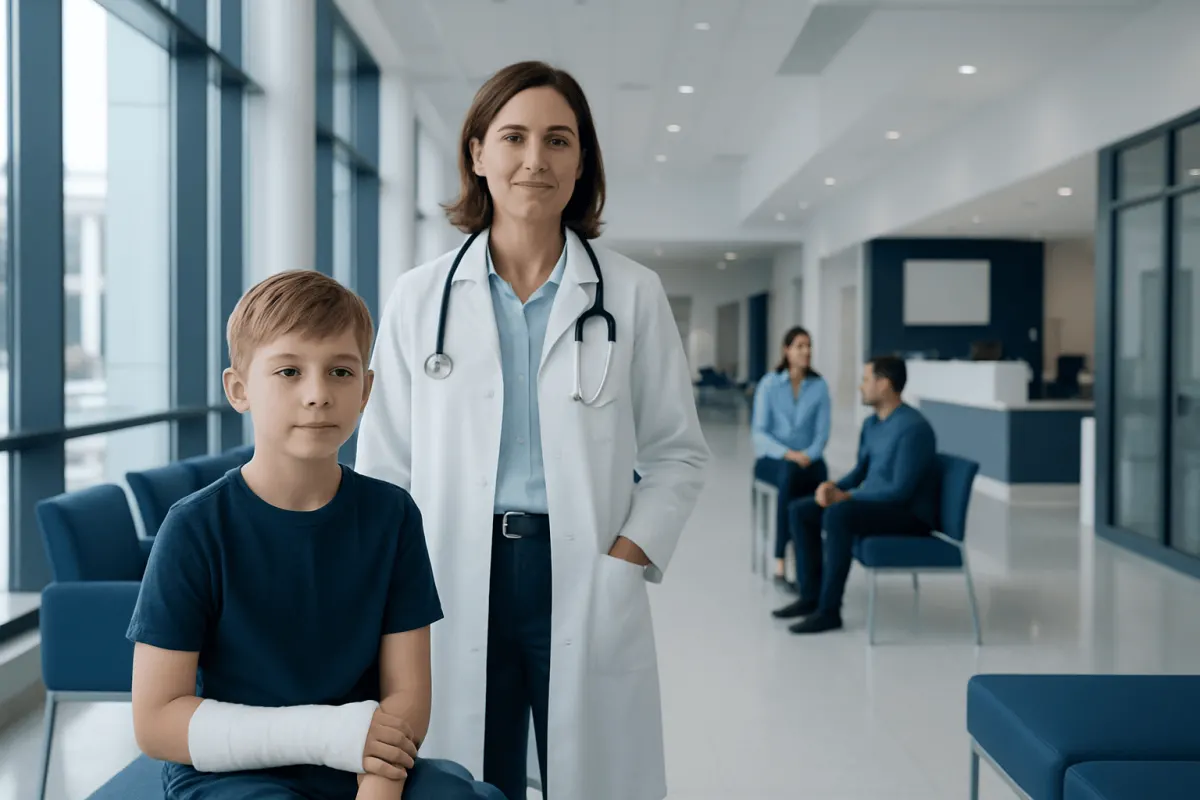 Buckle Fractures in Children Usually Heal With Simple Care