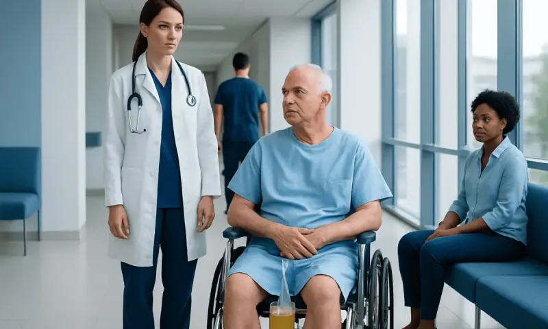 A Suprapubic Catheter Drains the Bladder Through the Abdomen