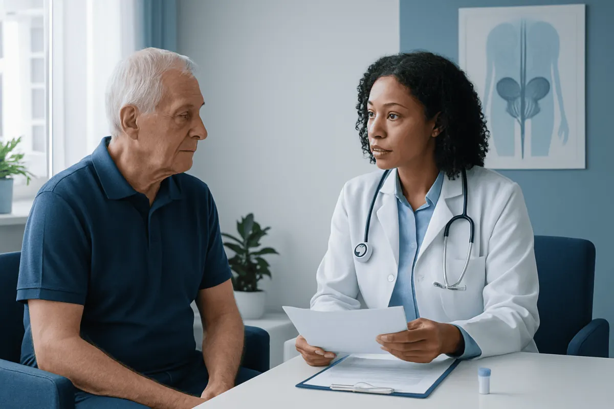 What is an average PSA score for a 70 year old? — blood test for prostate cancer