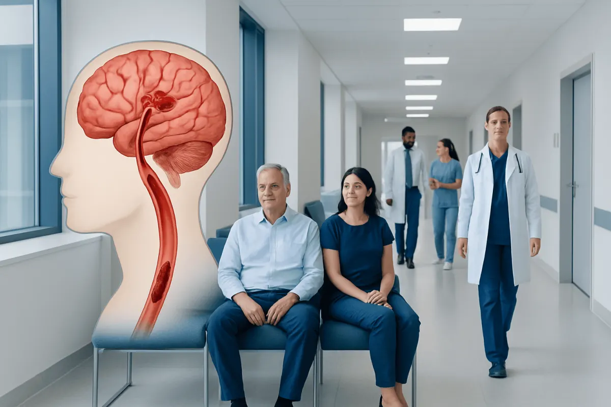 Ischemic Stroke Blocks Blood Flow to the Brain — Act FAST