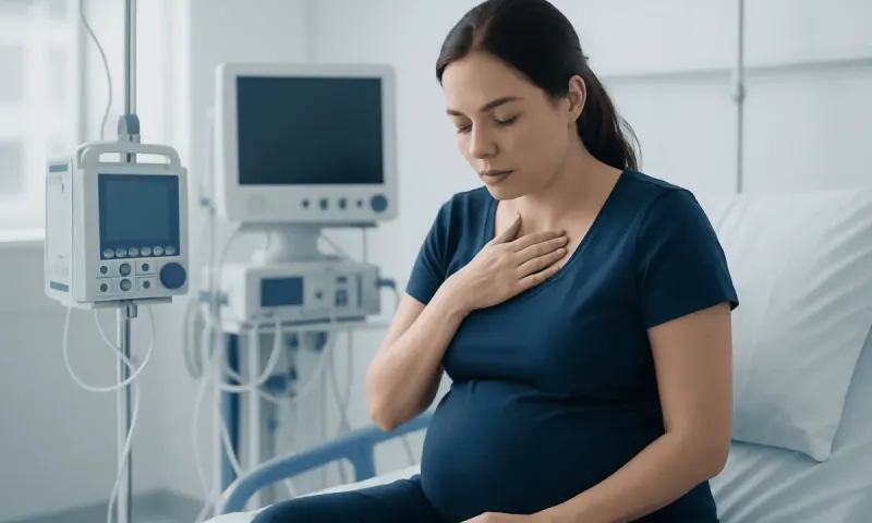 What it can look like and common symptoms — blood during vomiting in pregnancy