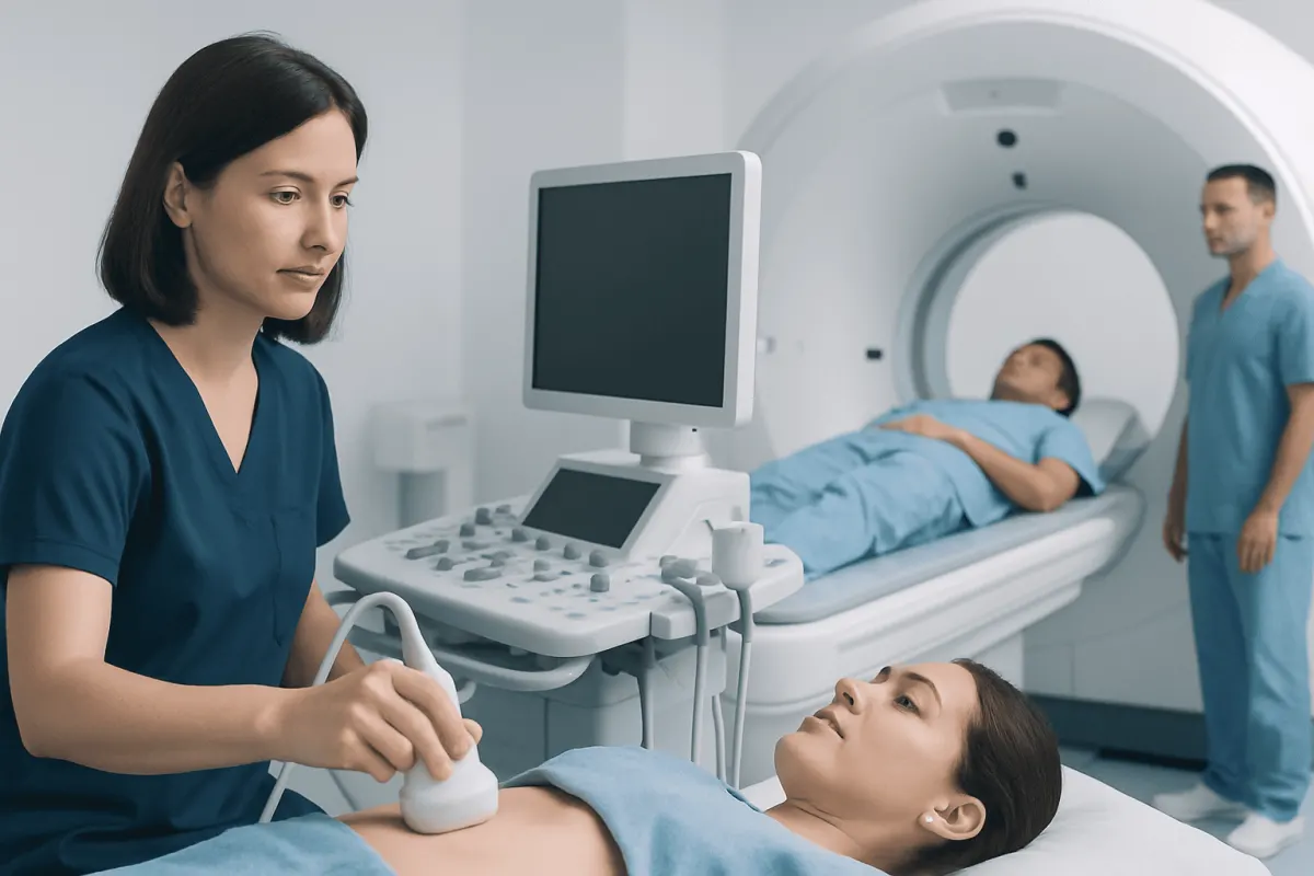What questions can diagnostic ultrasound answer? — diagnostic ultrasound vs CT scan