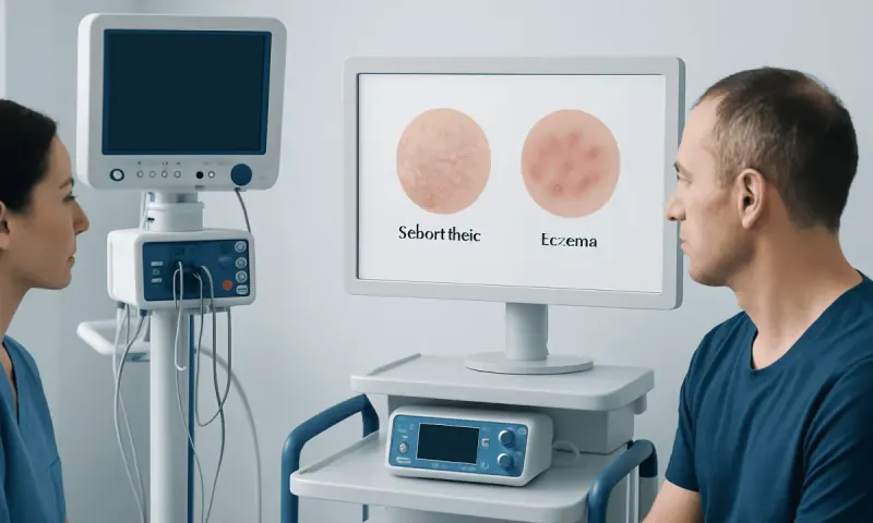What Seborrheic Dermatitis Usually Looks and Feels Like — seborrheic dermatitis vs eczema