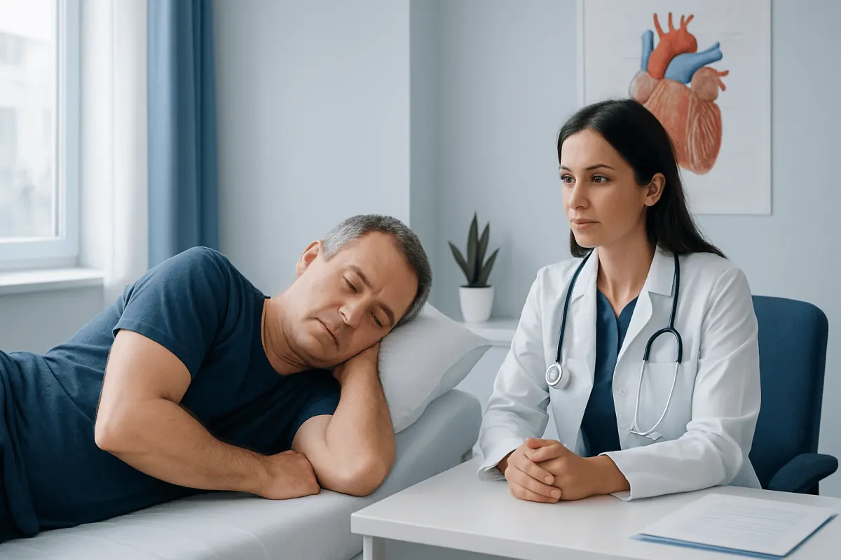 What Sleep Position Means for Heart Conditions — sleeping on left side bad for heart
