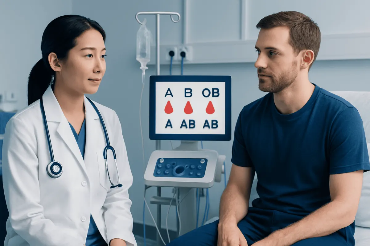 What the ABO blood groups mean — blood types