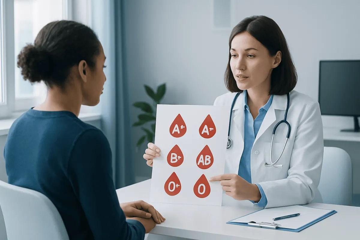 What the Rh factor means — blood types