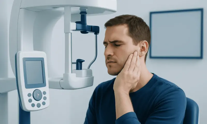 What the symptoms may feel like — aching jaw and ear