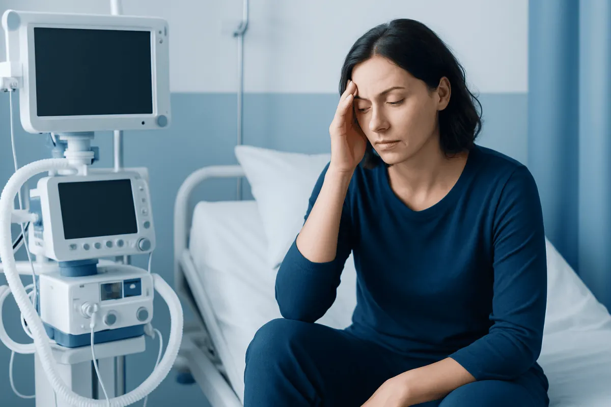 What the symptoms may feel like — tired fatigue nausea