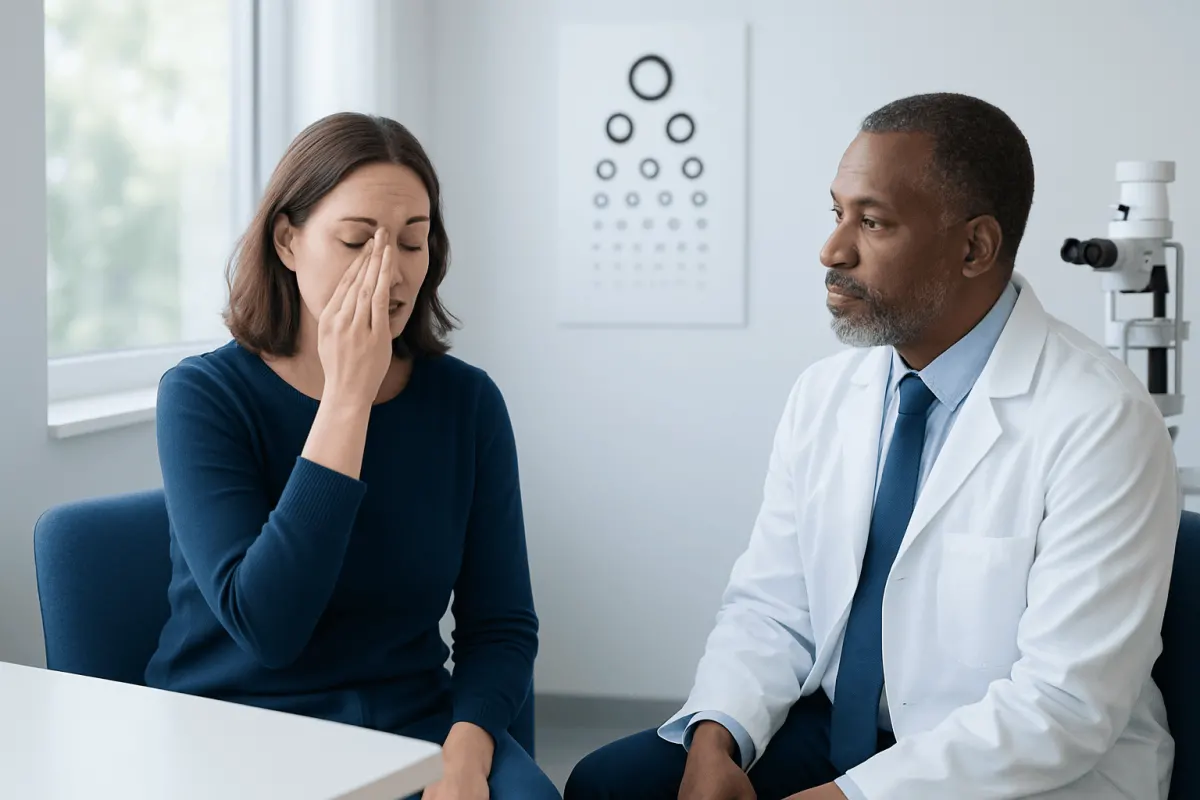 What these symptoms can mean — eye doctor symptoms