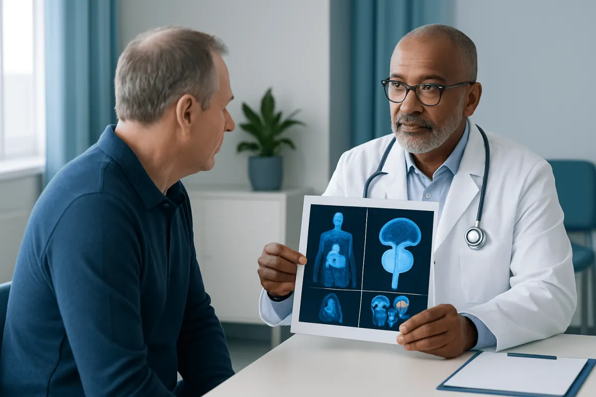 What to Do After a Normal or Abnormal Result — prostate cancer normal vs abnormal pet scan