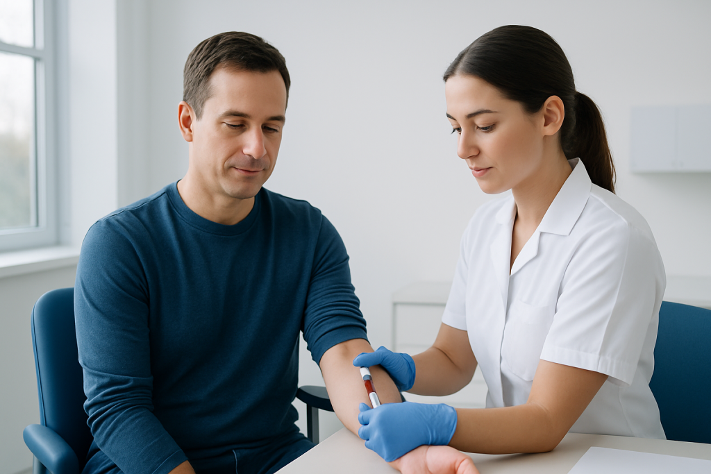 What to Expect During the Test — rpr blood test