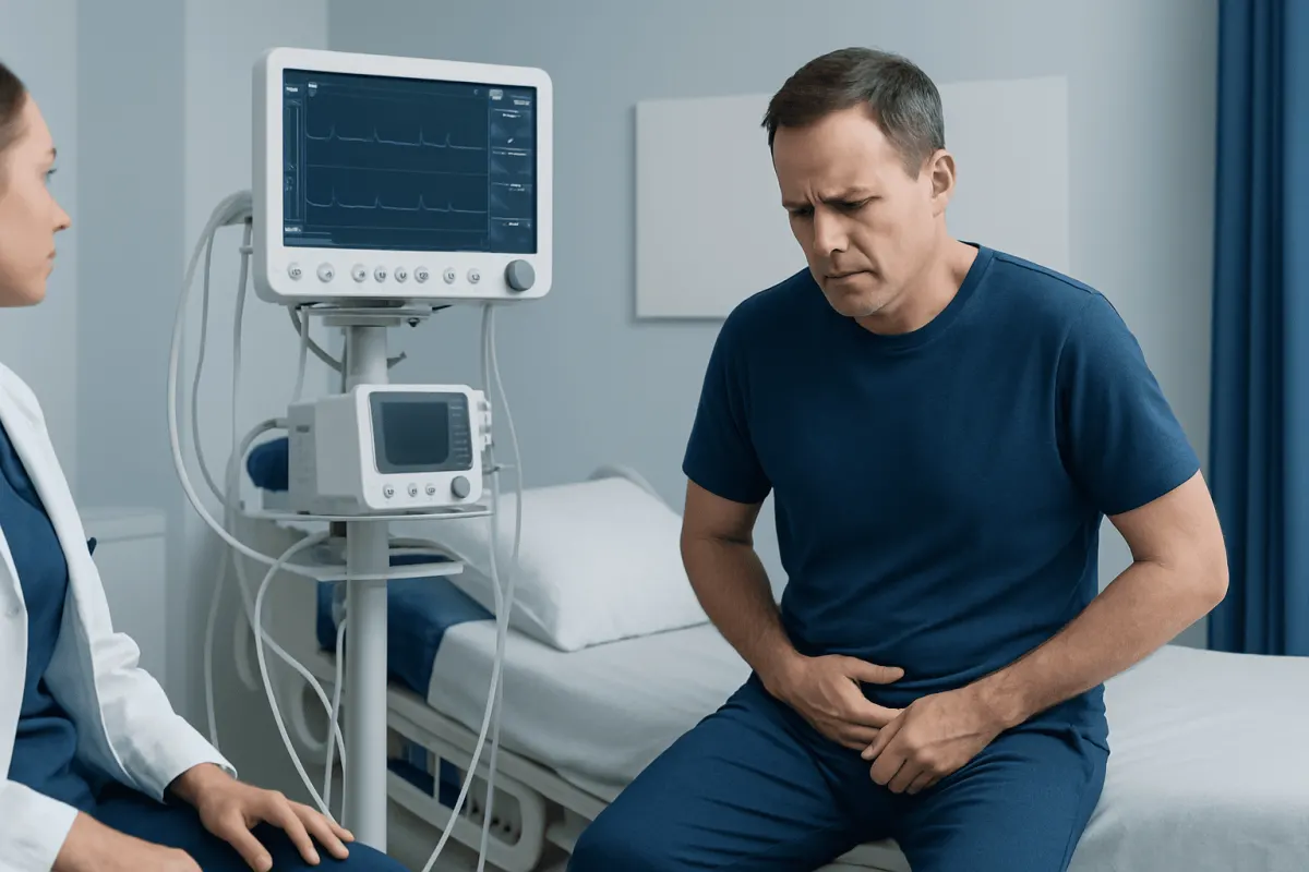 What urinary symptoms can occur during recovery? — urge to pee