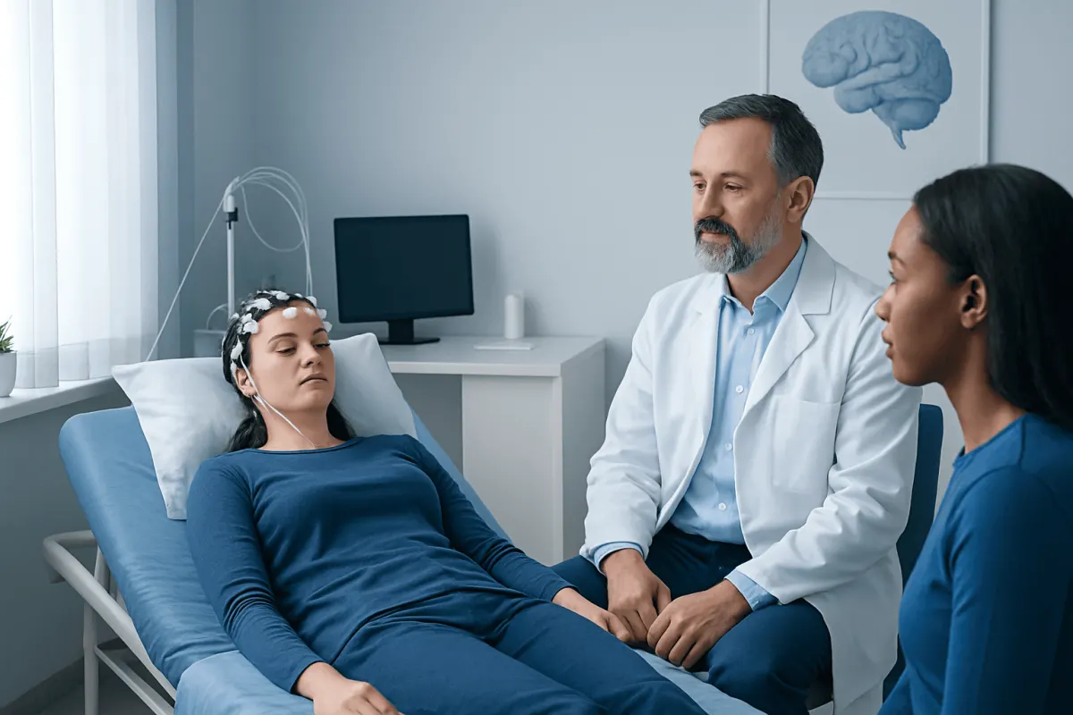 When an EEG Is Usually Recommended — sleep study vs EEG