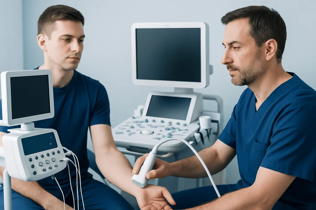 When Doctors Use Peripheral Nerve Ultrasound — peripheral nerve ultrasound vs EMG