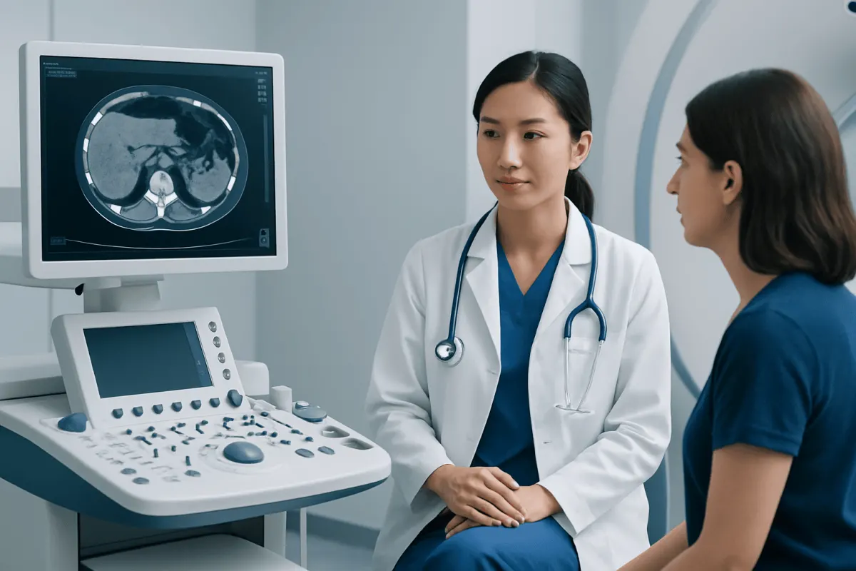 Where it can occur and how symptoms may appear — leiomyosarcoma