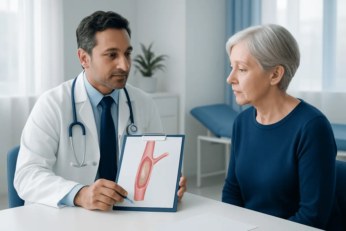 Who may be a candidate for stent placement? — what is a stent