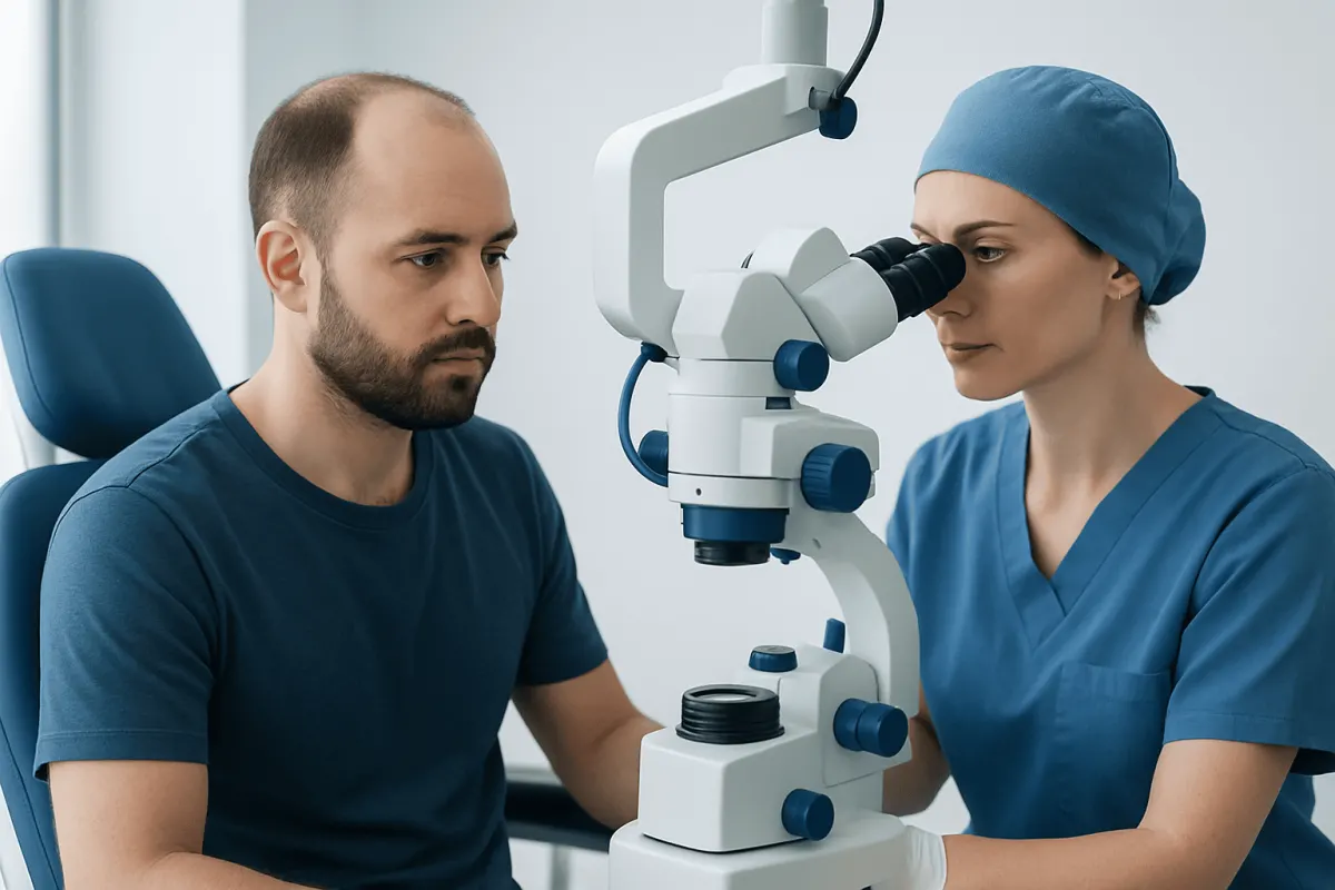Who may be a good candidate — 2500 grafts hair transplant
