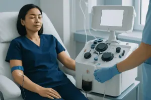 Therapeutic Phlebotomy Removes Blood to Lower Iron or Red Cells