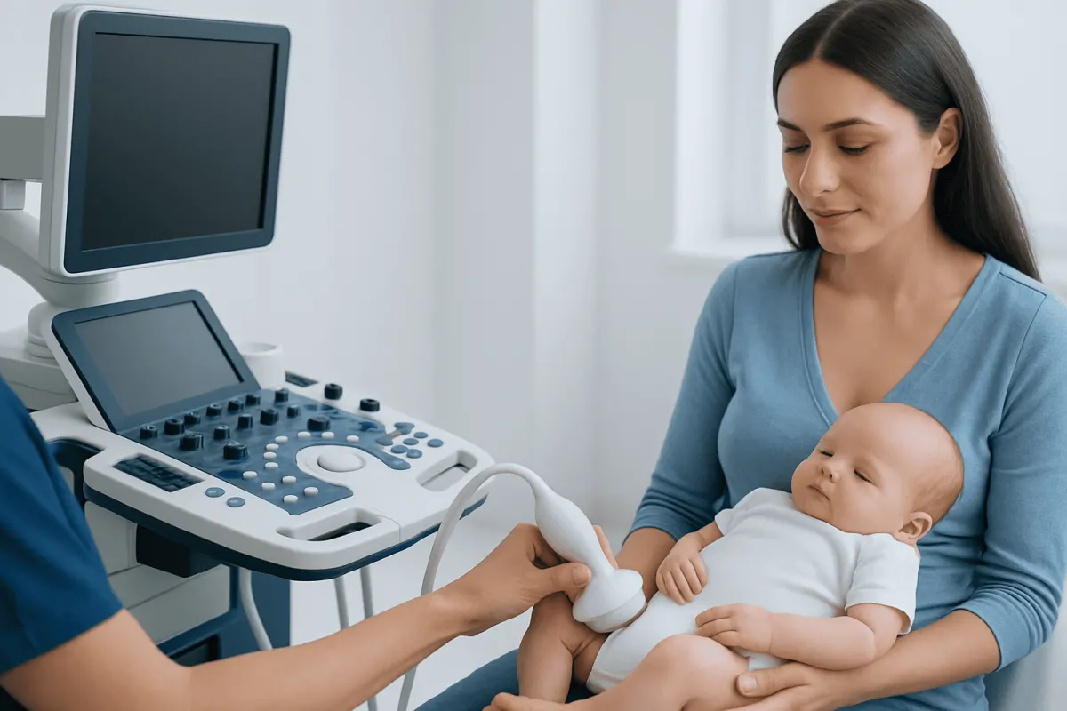 Who may need a baby hip ultrasound? — newborn hip ultrasound