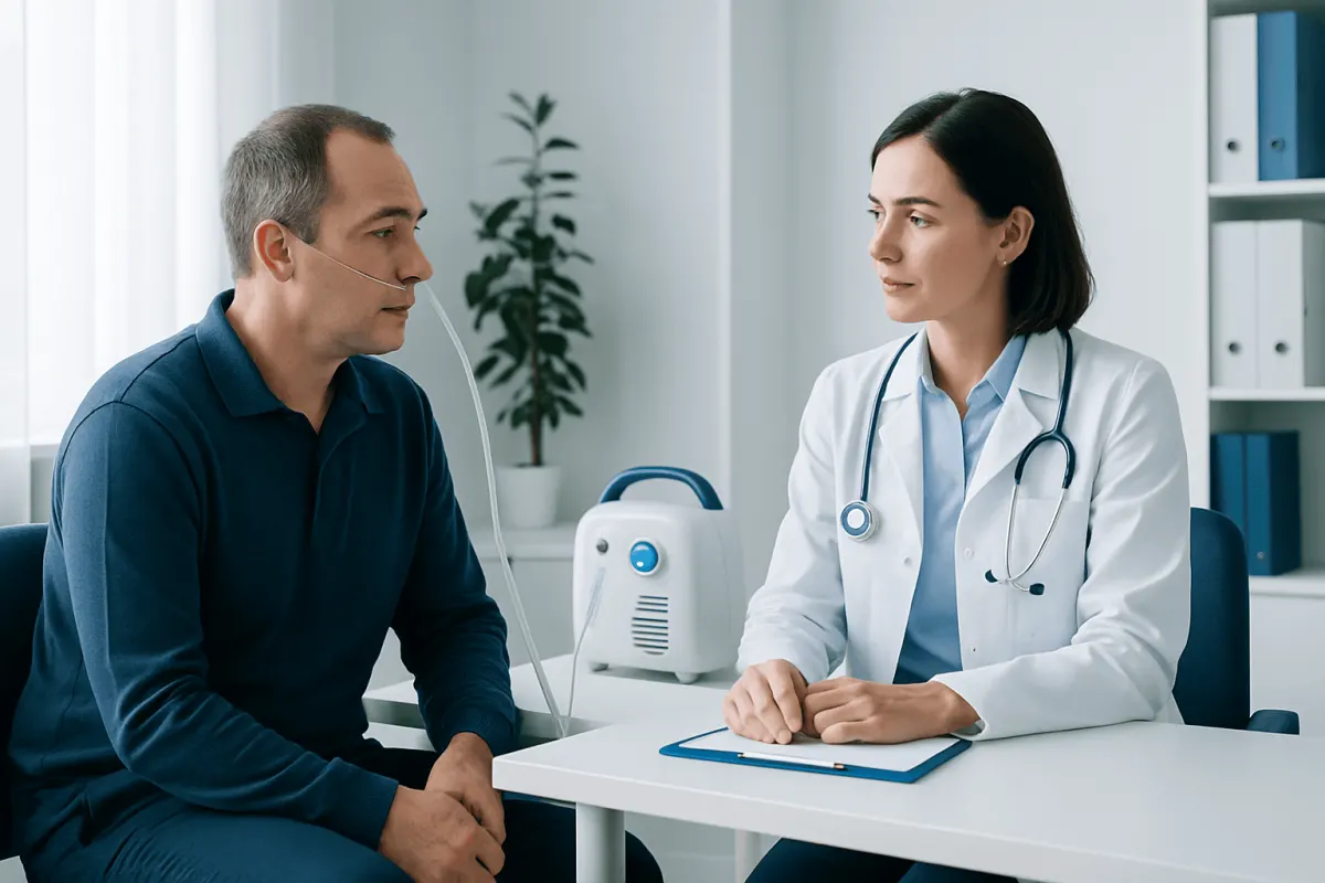 Who may need oxygen therapy: causes and risk factors — oxygen therapy