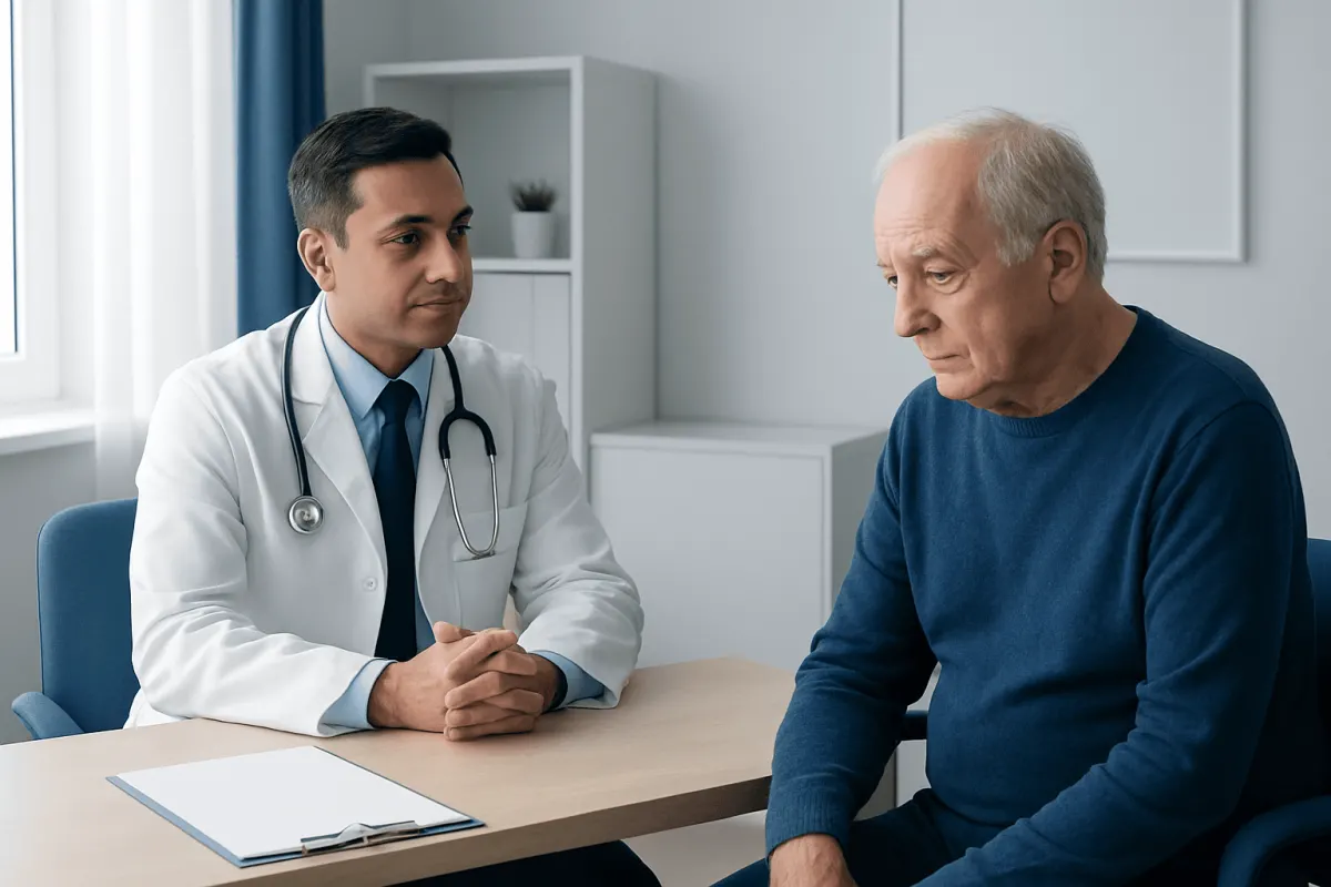 Who may not be an ideal candidate — deep brain stimulation for Parkinson disease
