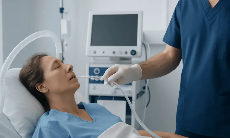 Why a breathing tube is used and when it can be removed — extubated