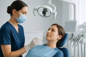 A Temporary Tooth Cap Protects the Tooth Between Visits