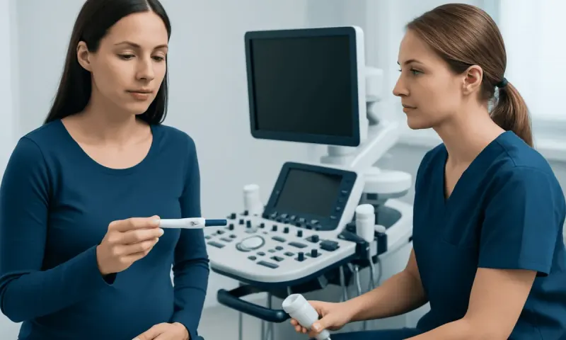 Why an initial test may be unclear or negative — repeat pregnancy test