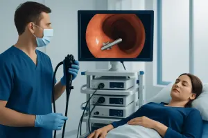 Do Colonoscopy Clips Fall Out: Preparation, Procedure and Results