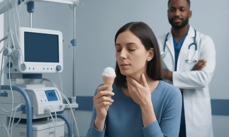 Why cold foods can soothe a sore throat — is ice cream good for sore throat