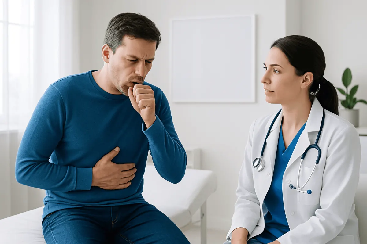 Why Coughing Can Trigger Muscle Pain — coughing and muscle strain